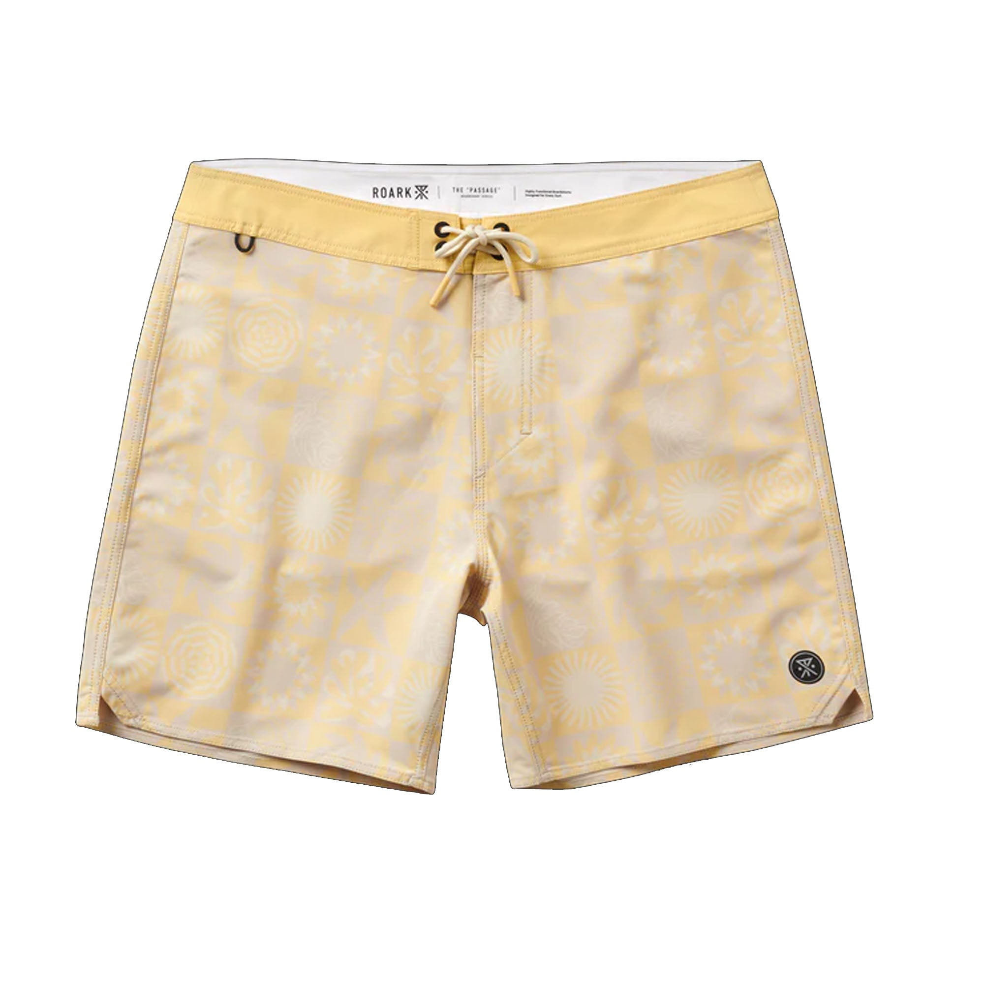 Roark Passage 17" Men's Boardshorts - Mosiac Sunbeam