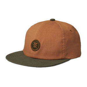 Roark Campover Strapback Men's Hat - Military/Pignoli