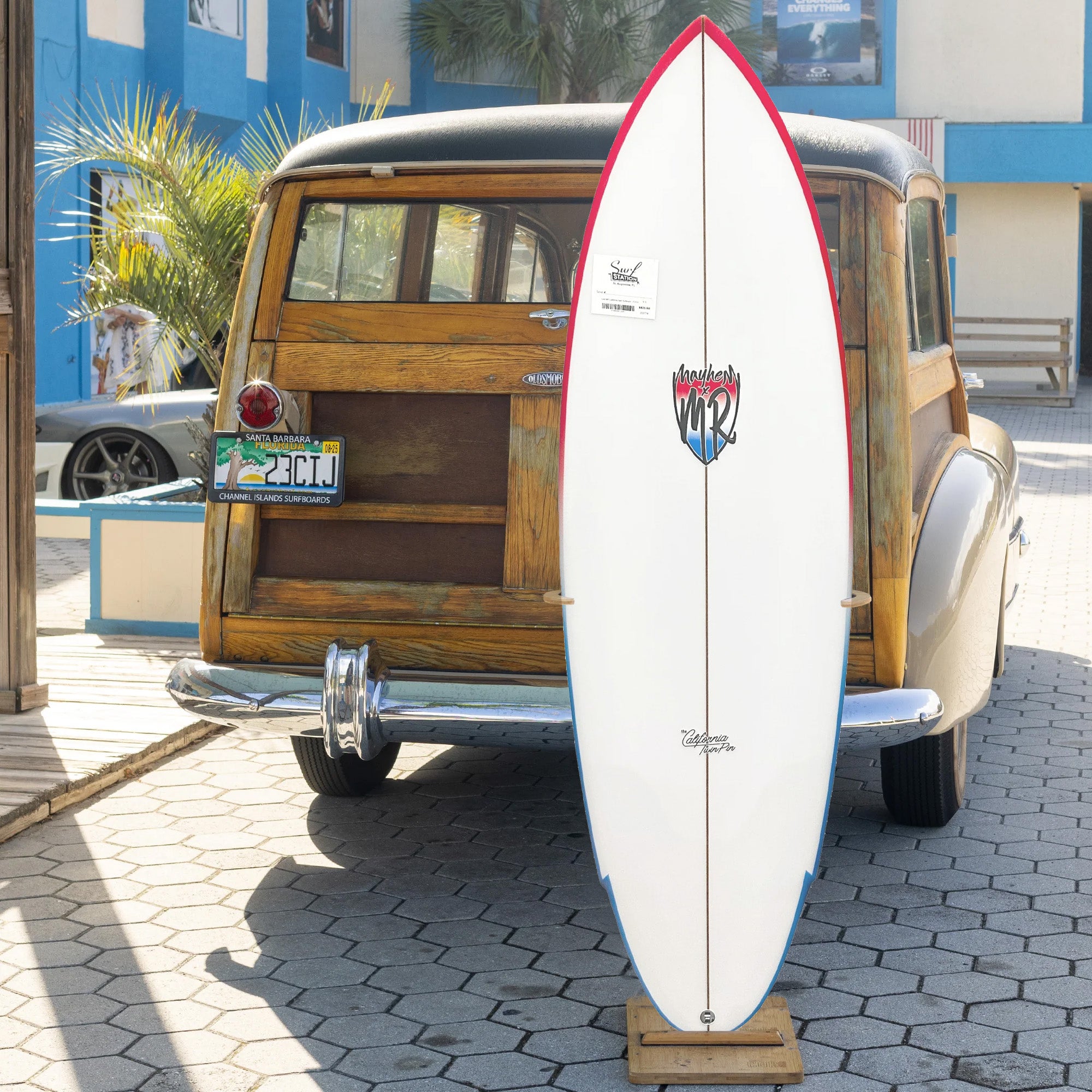 Lost MR California Twin Pin 5'11 Surfboard - FCS II