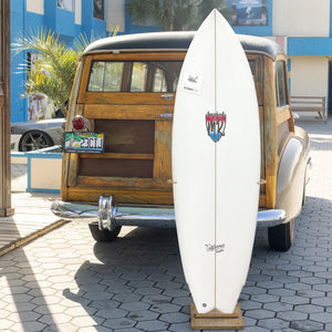 Lost MR California Twin Swallow 5'4 Surfboard - FCS II