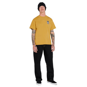 Volcom Skate Vitals Originator Men's S/S T-Shirt - Yellow