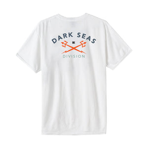 Dark Seas Headmaster Moister Wicking Men's S/S T-Shirt - White