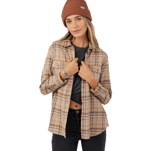 O'Neill Nash Women's L/S Flannel Shirt - Sienna