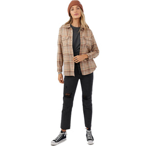 O'Neill Nash Women's L/S Flannel Shirt - Sienna