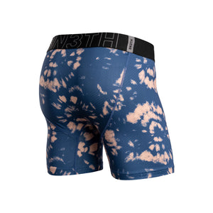 BN3TH Entourage Men's Boxer Briefs - Tie-Dye Navy Acid