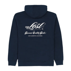 Lost Enduring Zip-Up Men's L/S Hoodie - Navy