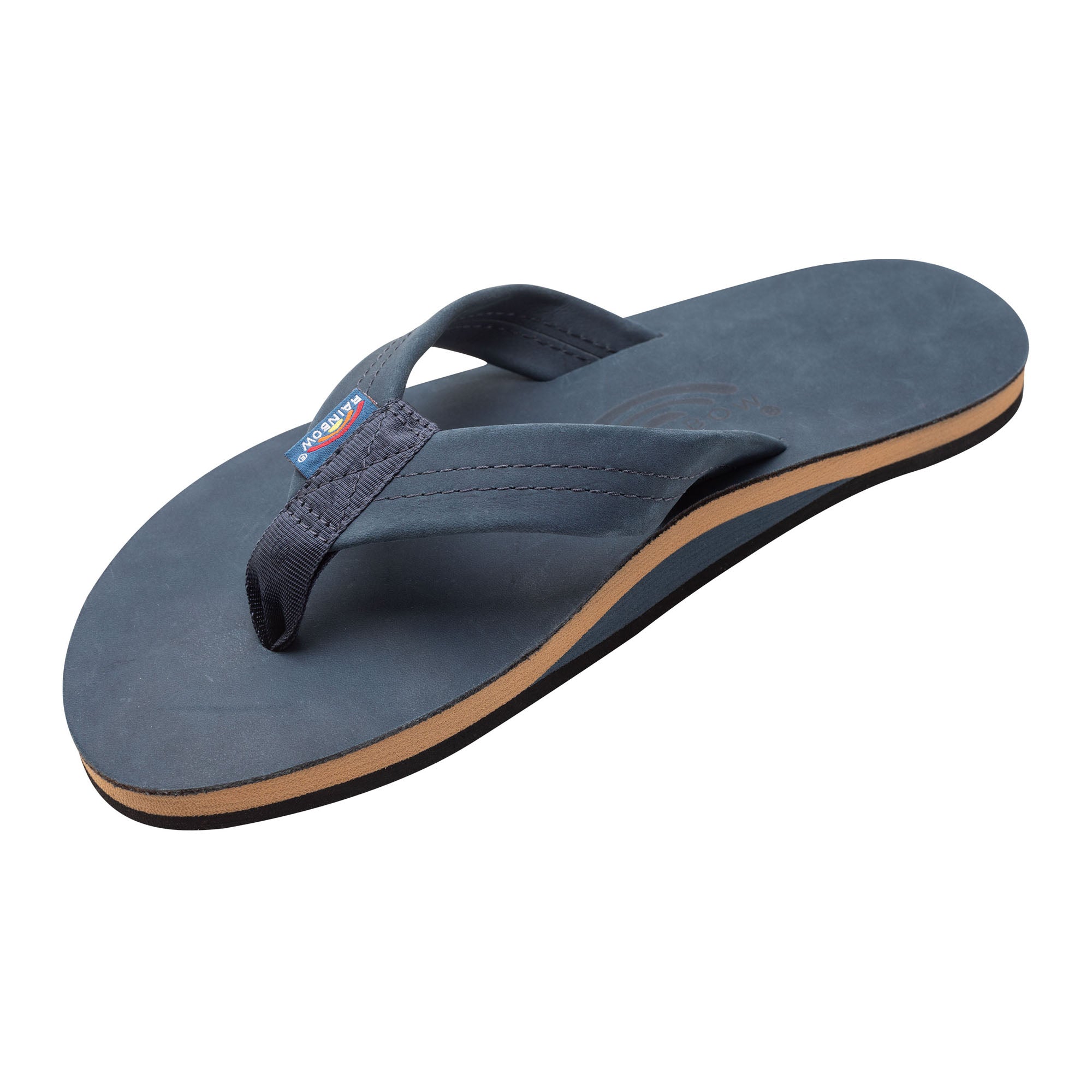 Rainbow Single Layer Arch Limited Edition Men's Sandals - Navy