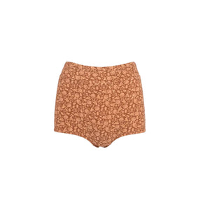 Rhythm Nazare Paisley Surf Women's Bikini Bottoms - Cafe