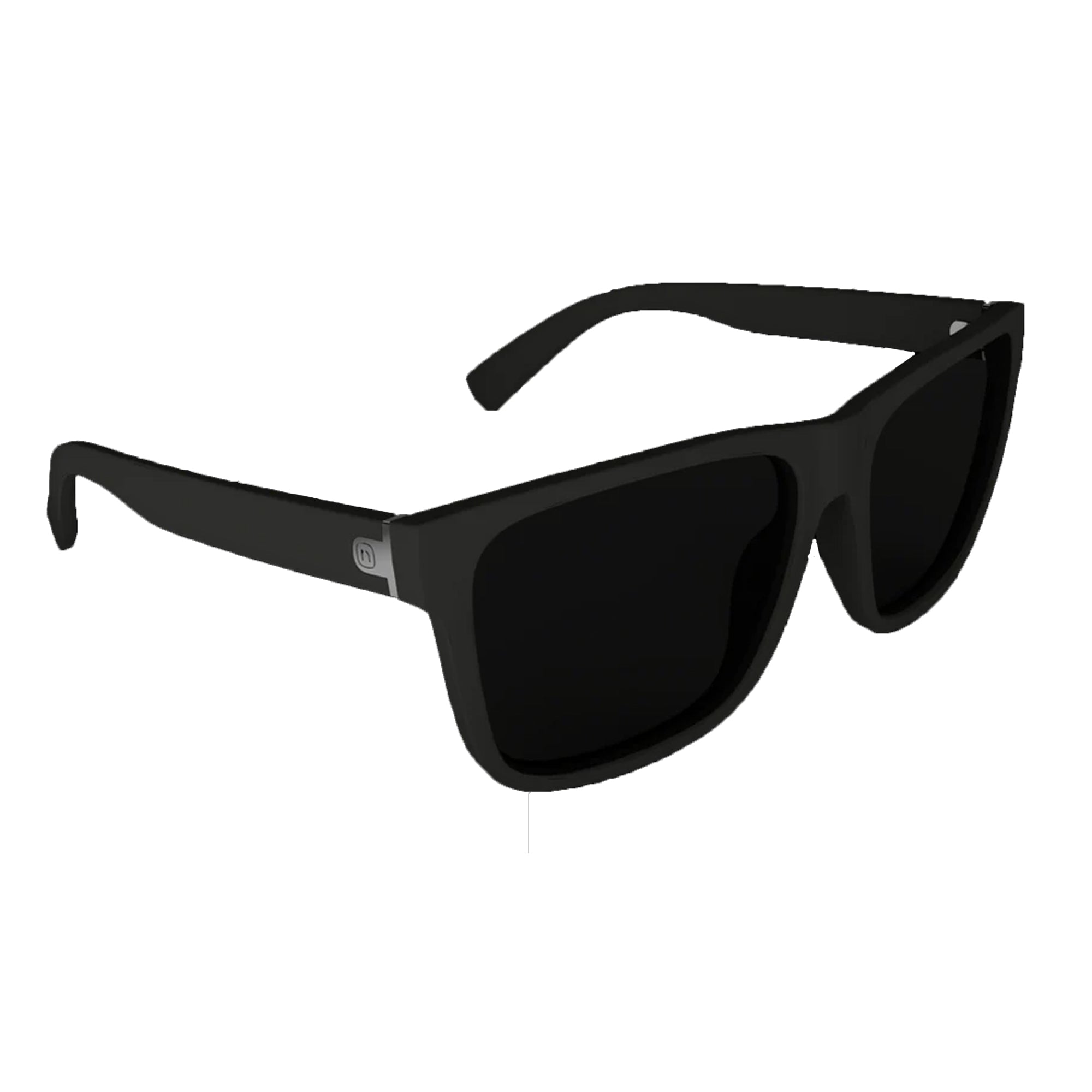 Nectar Ashbury Park Men's Sunglasses - Matte Black/Smoke Polarized