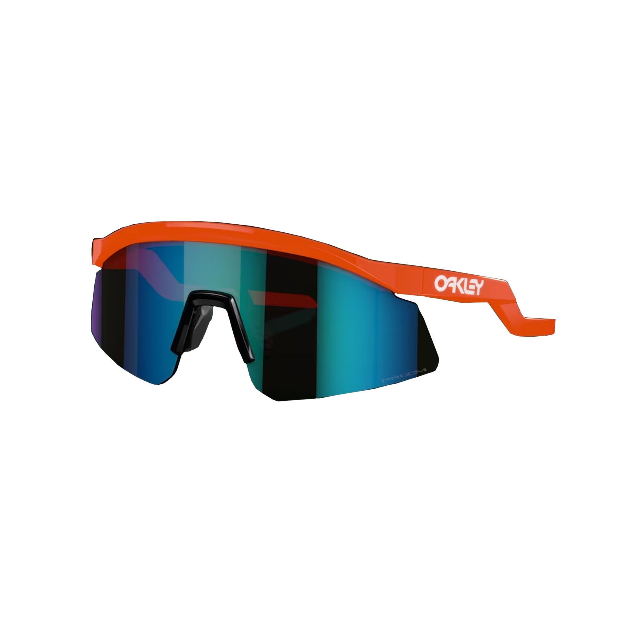 Oakley Hydra Men's Sunglasses - Neon Orange/Prizm Sapphire