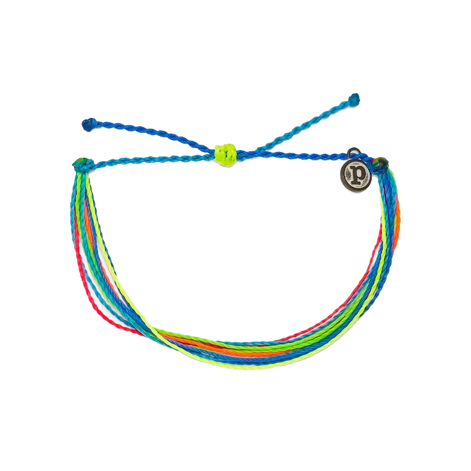 Pura Vida Original Bracelet - Neon Shoreline