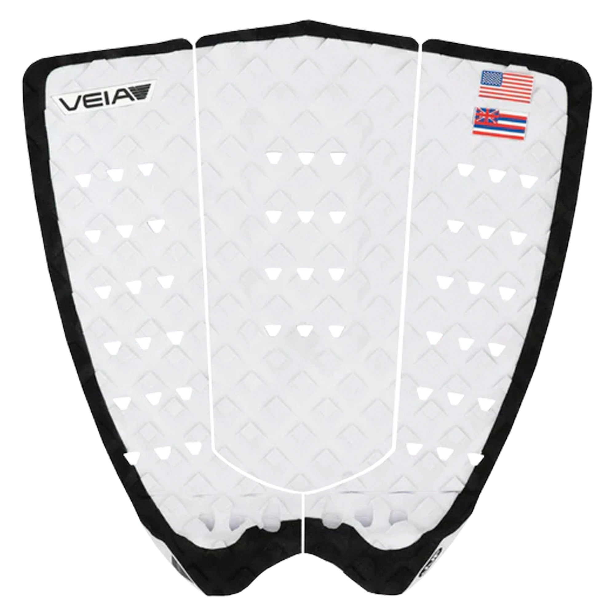 VEIA JJF Round Tail Pro Traction Pad - USA Orbiter White/Night