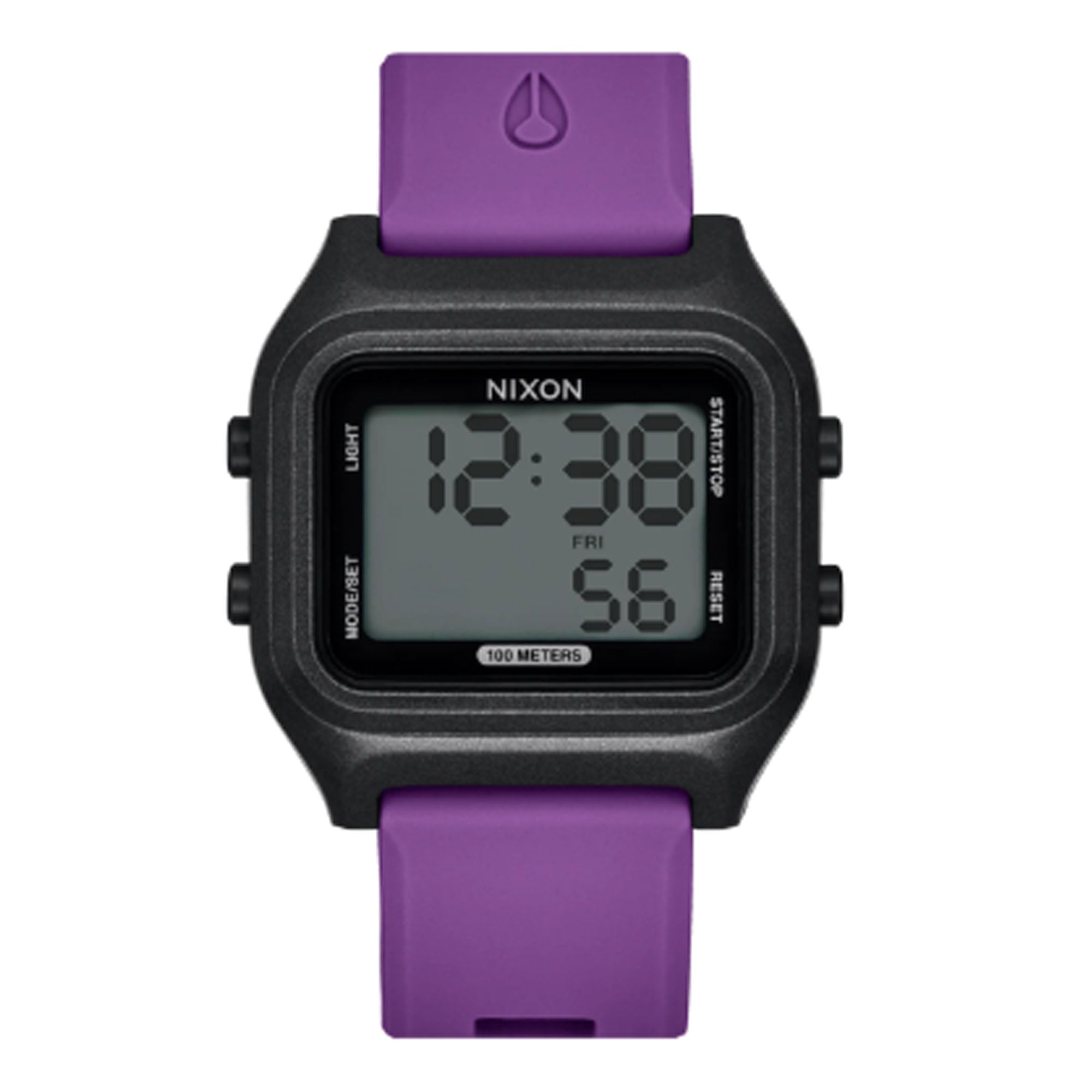 Nixon Ripper Men's Watch - Black/Purple