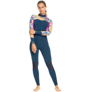 Roxy Swell Series 3/2mm Back Zip Women's Wetsuit - Navy