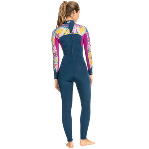 Roxy Swell Series 3/2mm Back Zip Women's Wetsuit - Navy