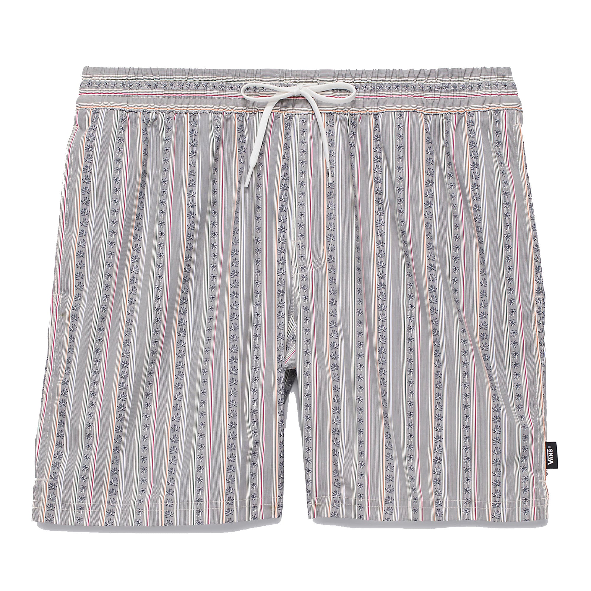 Vans Primary Stripe Elastic 17" Men's Boardshorts - Oatmeal