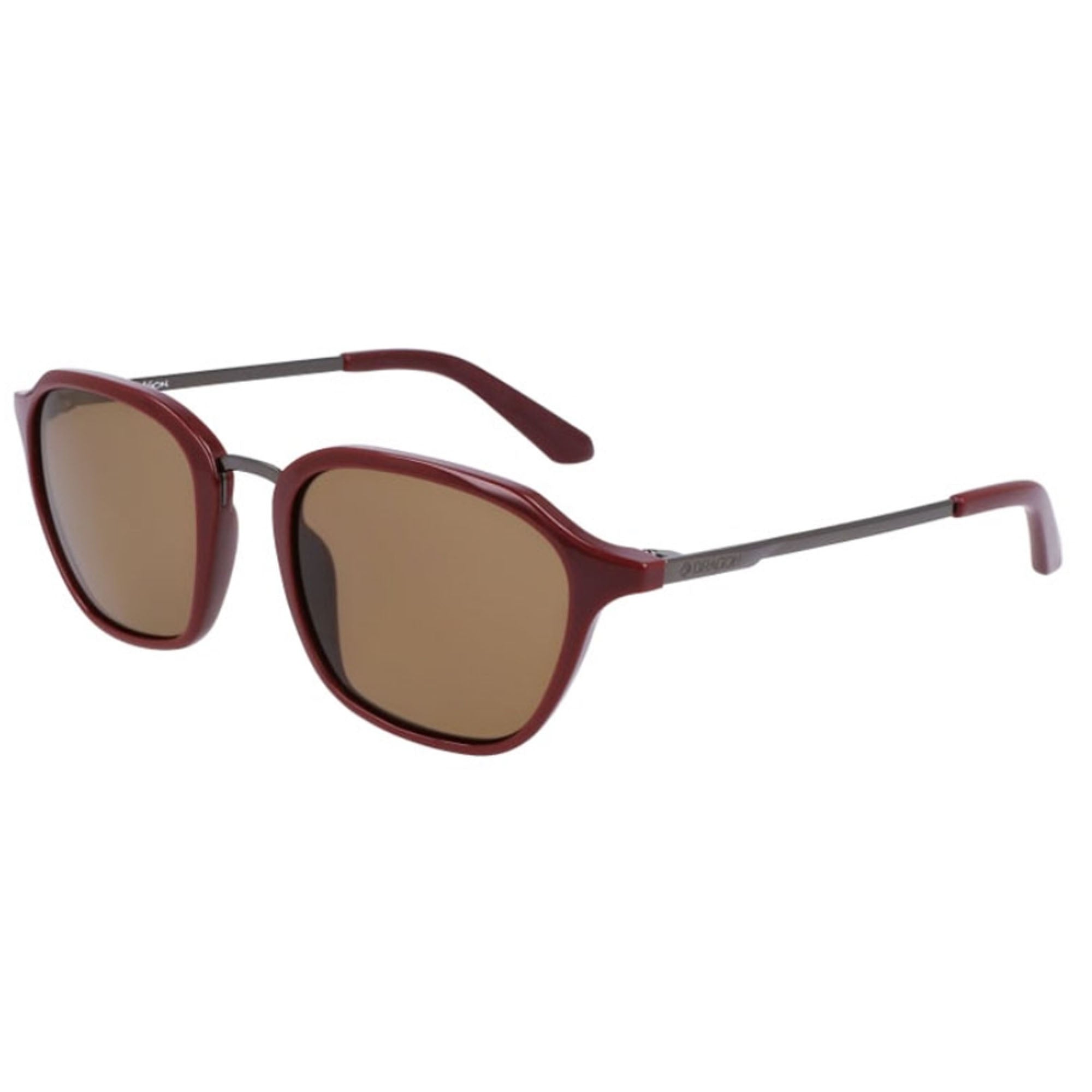 Dragon Fallon Men's Sunglasses - Shiny Oxblood/Brown