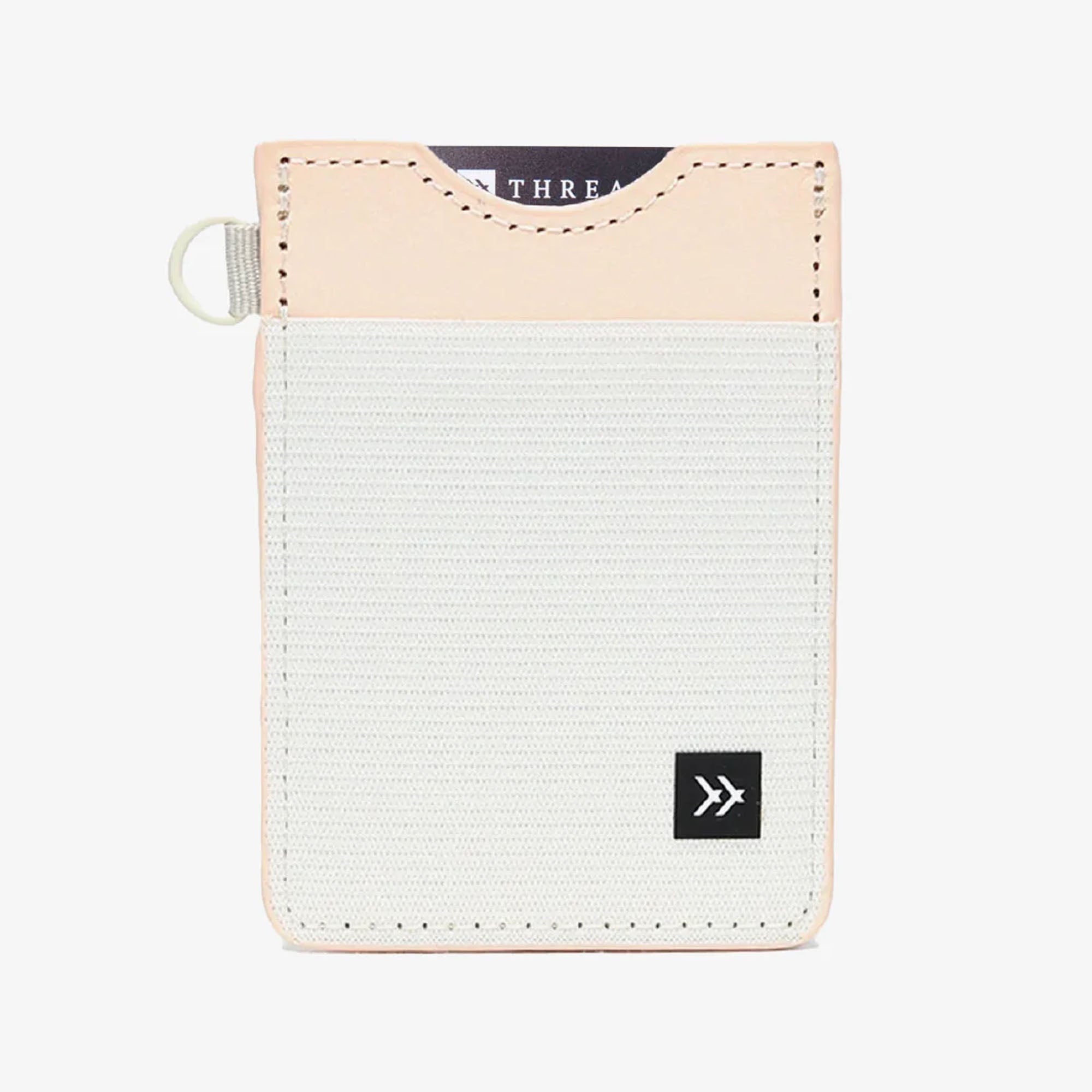 Thread Off White Vertical Wallet