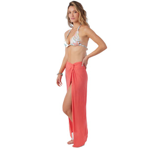 O'Neill Saltwater Solids Hanalei Maxi Skirt Women's Cover Up