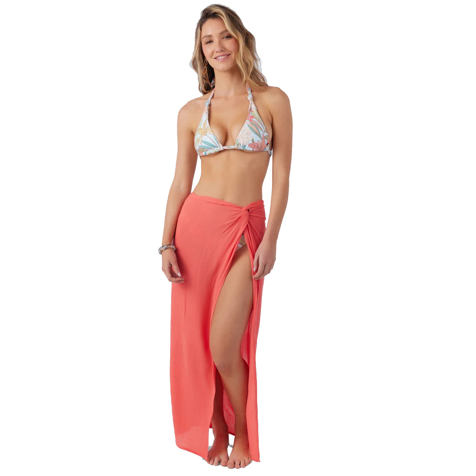 O'Neill Saltwater Solids Hanalei Maxi Skirt Women's Cover Up