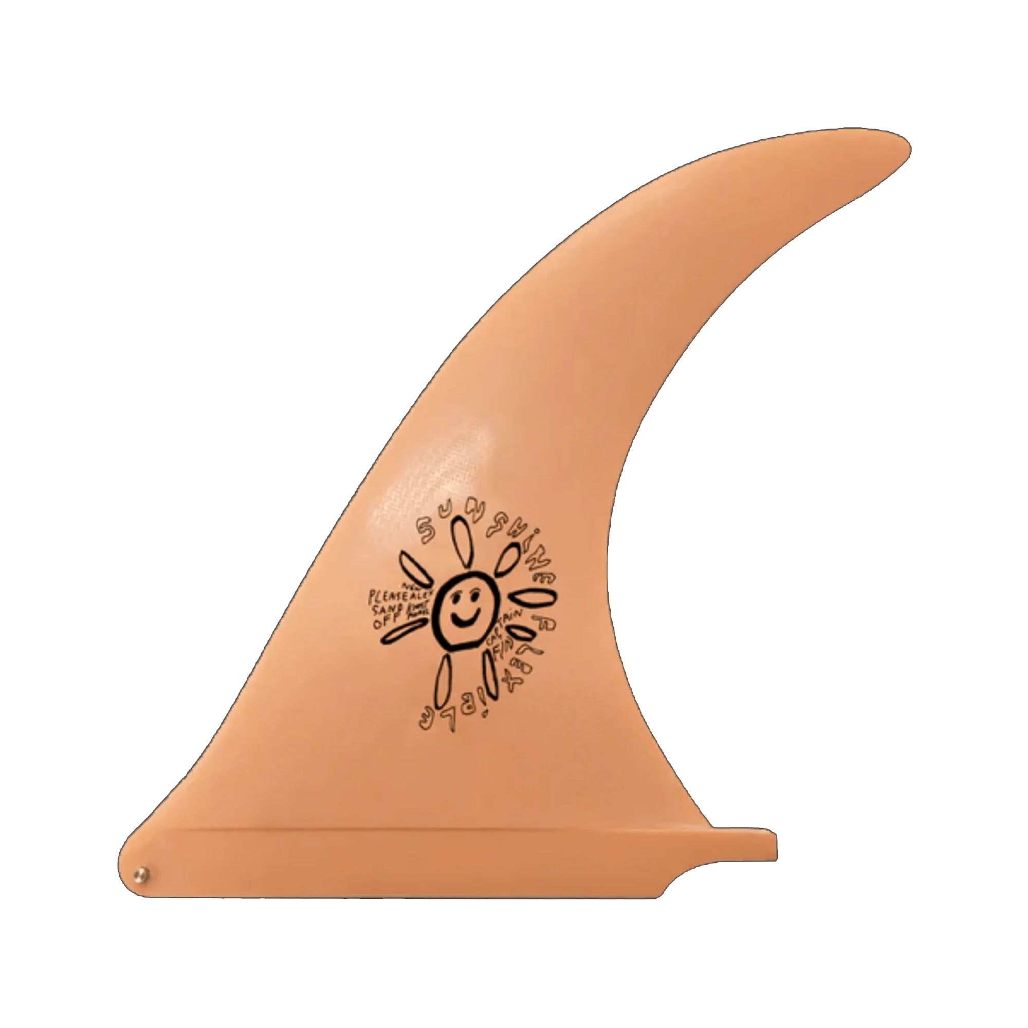 Captain Fin Co. Alex Knost Sunshine Longboard Fin - 10"/Orange