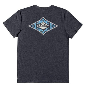 Quiksilver Origins Men's S/S T-Shirt - Heather Charcoal