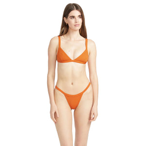 Volcom So Current Tiny Women's Bikini Bottoms - Burn Sienna