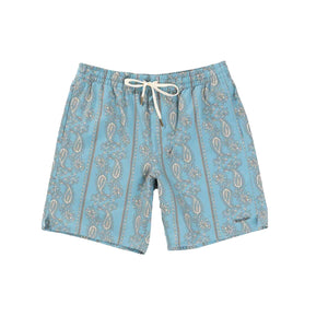 Rhythm Paisley Stripe Men's Boardshorts - Blue