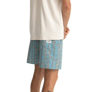 Rhythm Paisley Stripe Men's Boardshorts - Blue