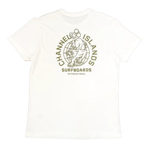 Channel Islands Panther Int Men's S/S T-Shirt - White