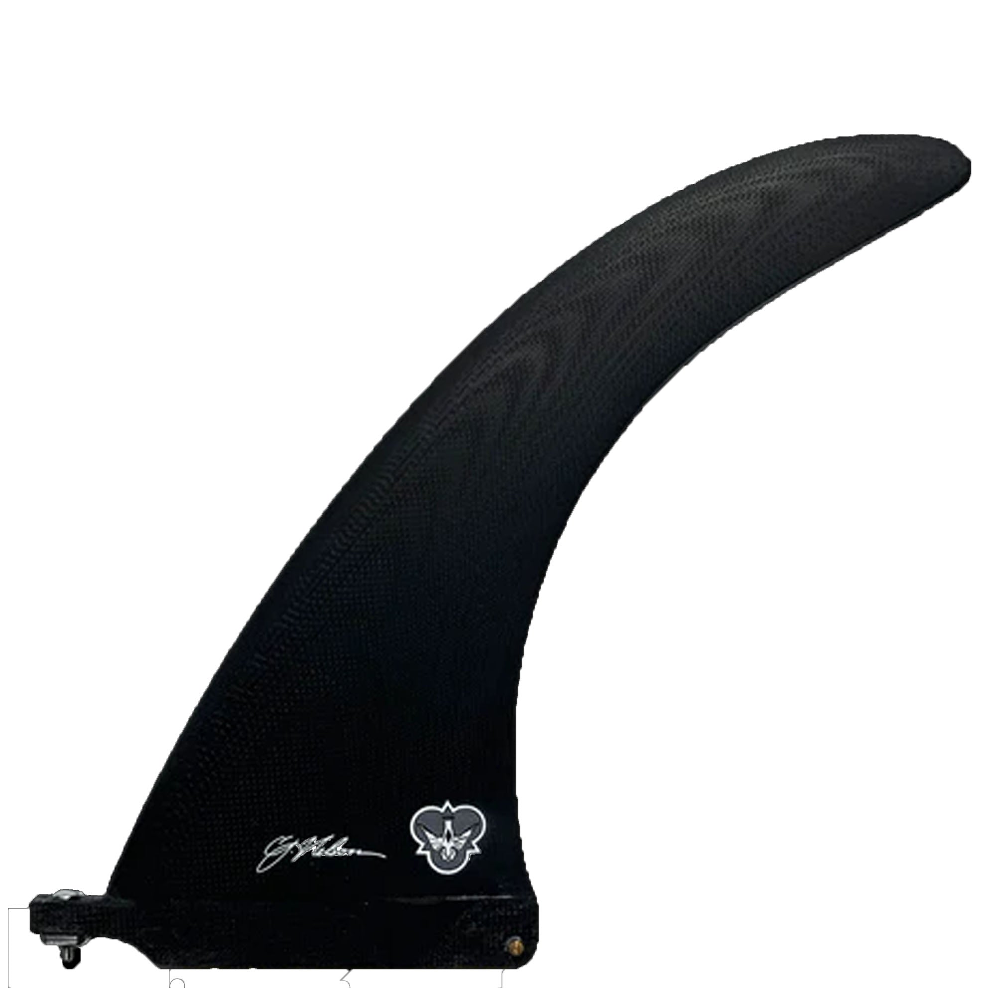 Flying Diamonds CJ Parallax 10.5" Longboard Fin - Black