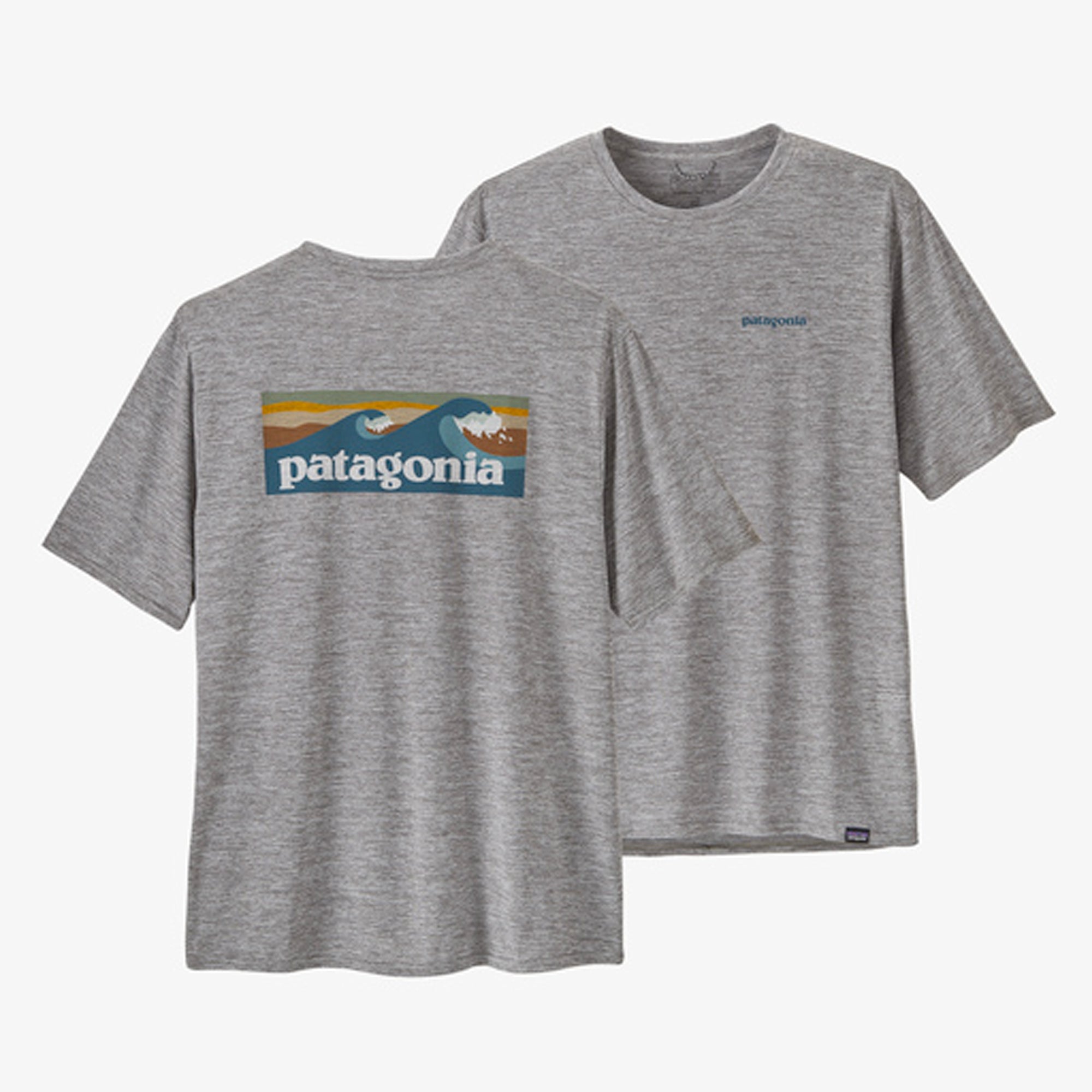 Patagonia Cool Daily Graphic Men's S/S T-Shirt - Grey