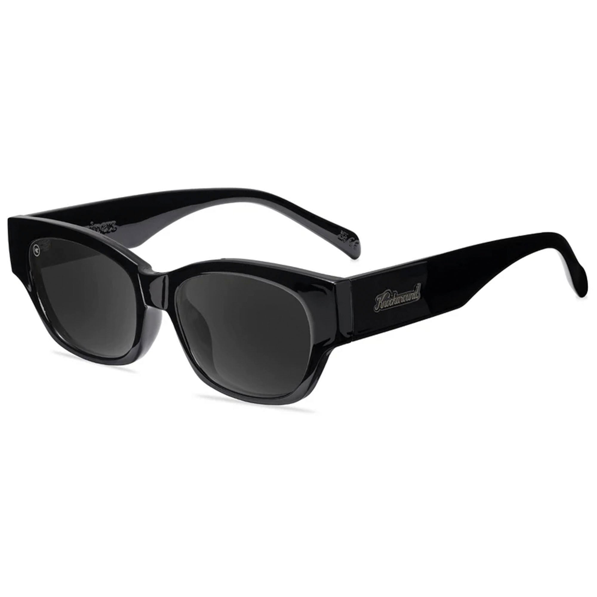 Knockaround Junipers Women's Sunglasses - Piano Black Polarized