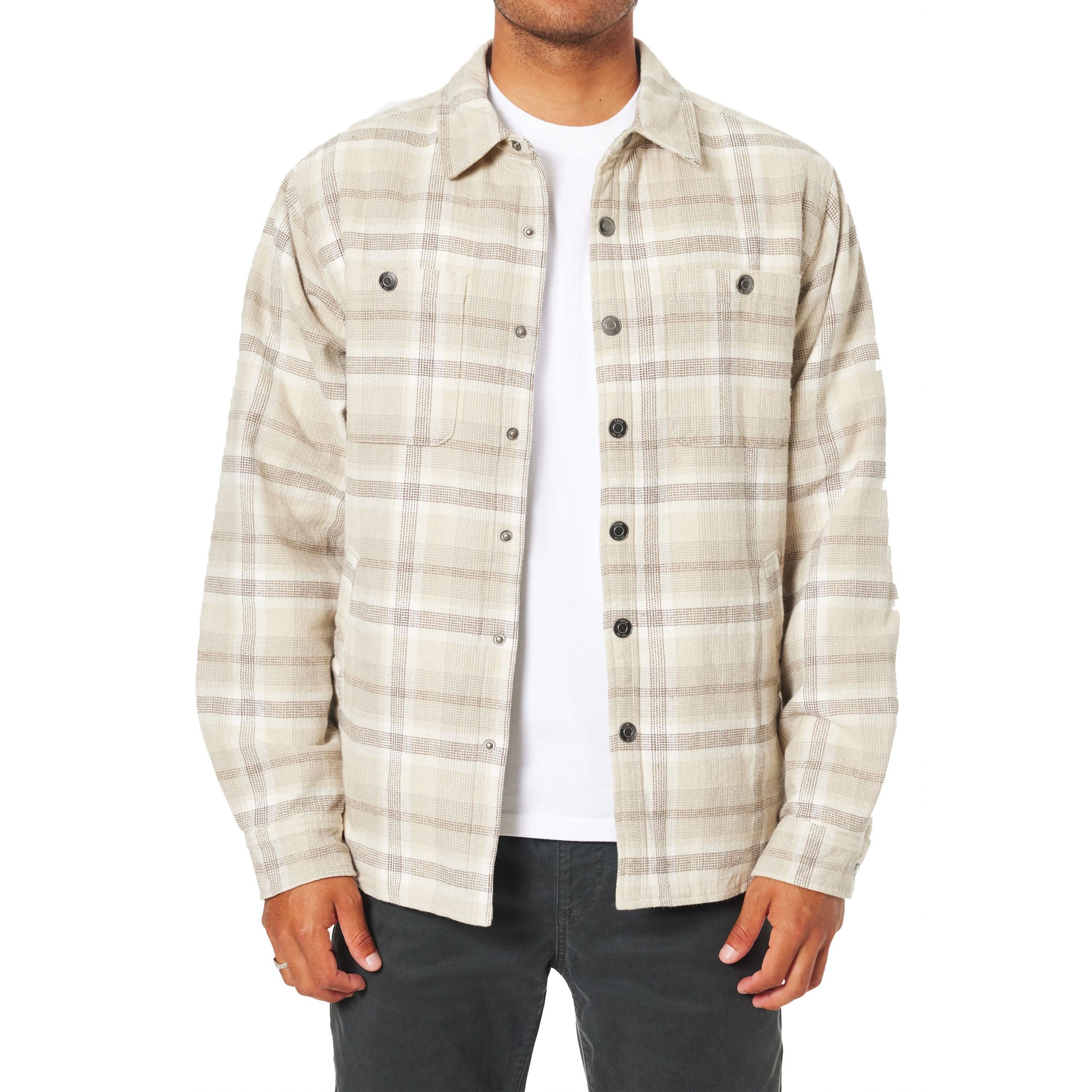 Katin Harlod Plaid Men's L/S Jacket - Pelican