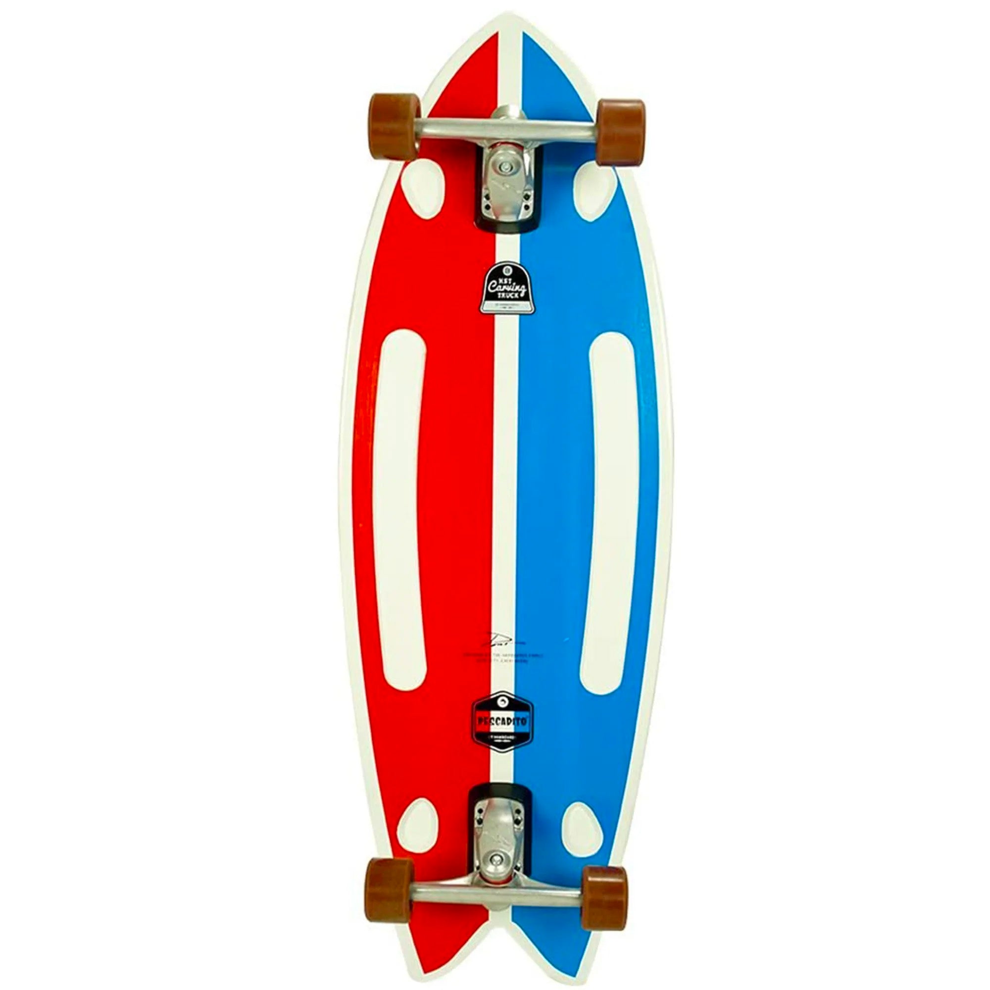 Hamboard Pescadito 43" Surfskate Skateboard - Tunnel