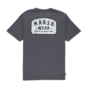 Marsh Wear Alton Camo Men's S/S T-Shirt - Pewter