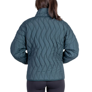 Jetty Basecamp Packable Women's L/S Puffer Jacket - Tidal