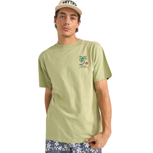 Rhythm Trees Men's S/S T-Shirt - Pistachio