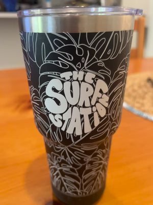 Surf Station x Mobe Kahala 24 oz Tumbler + Bluetooth Speaker