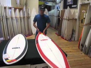 Channel Islands Black Beauty 6'6 Surfboard - FCS II