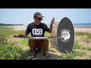 DB Sandfish Pro Cruiser 45" Foam Traction Skimboard