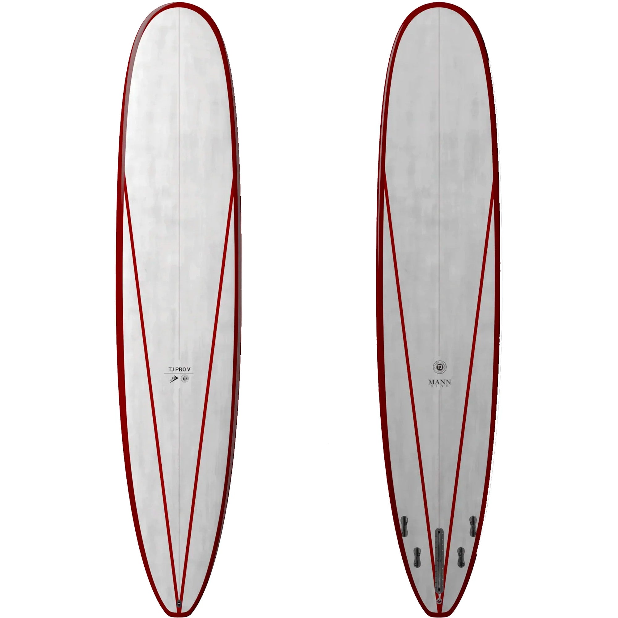 Firewire TJ Pro V Thunderbolt 9'0 Longboard Surfboard - Red