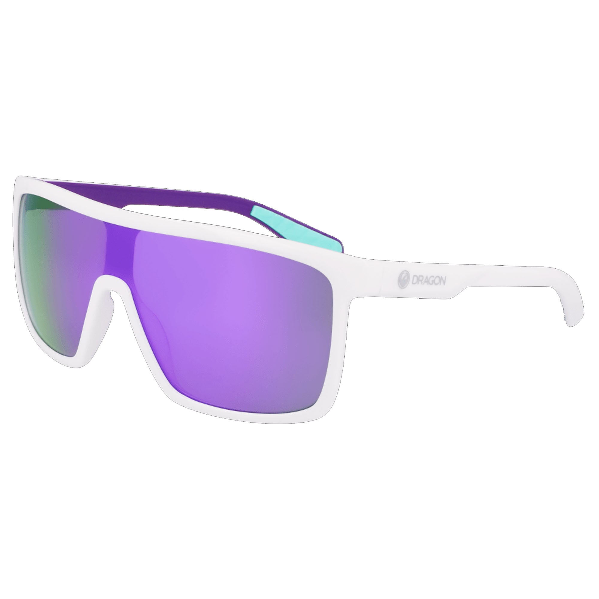 Dragon Momentum LL Men's Sunglasses - White Grape/Purple Ion