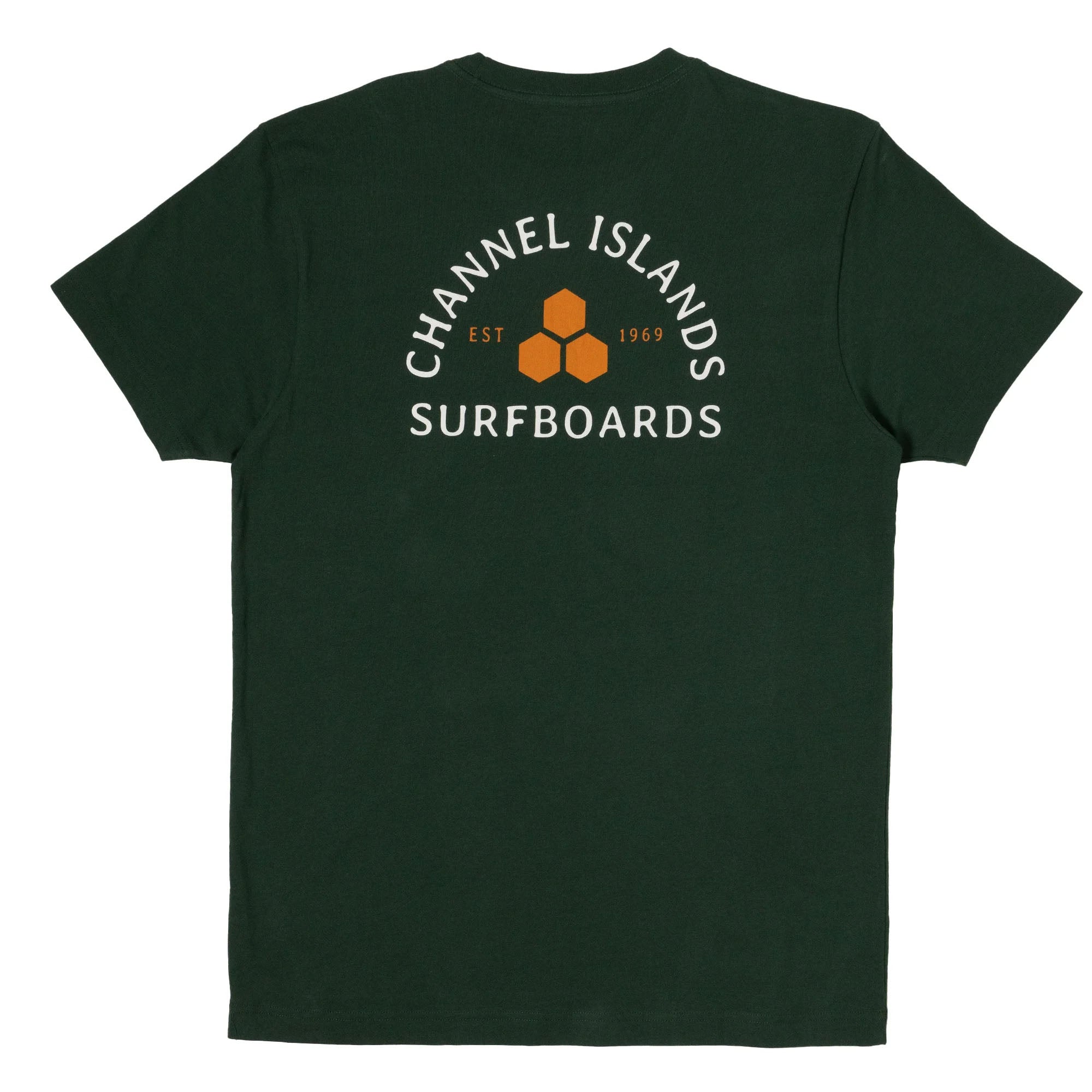 Channel Islands Quality Goods Men's S/S T-Shirt - Forest Green