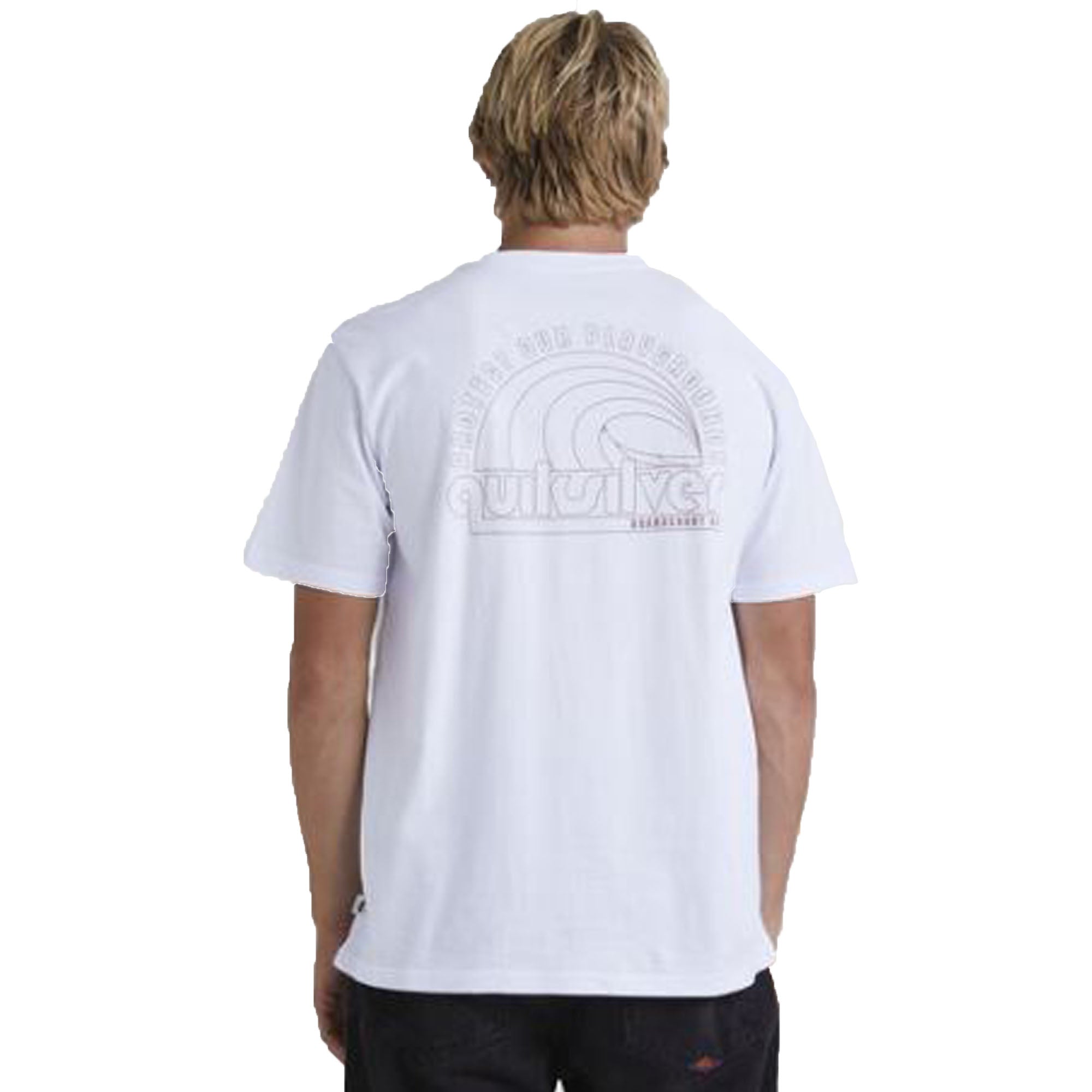 Quiksilver Decal Men's S/S T-Shirt - White