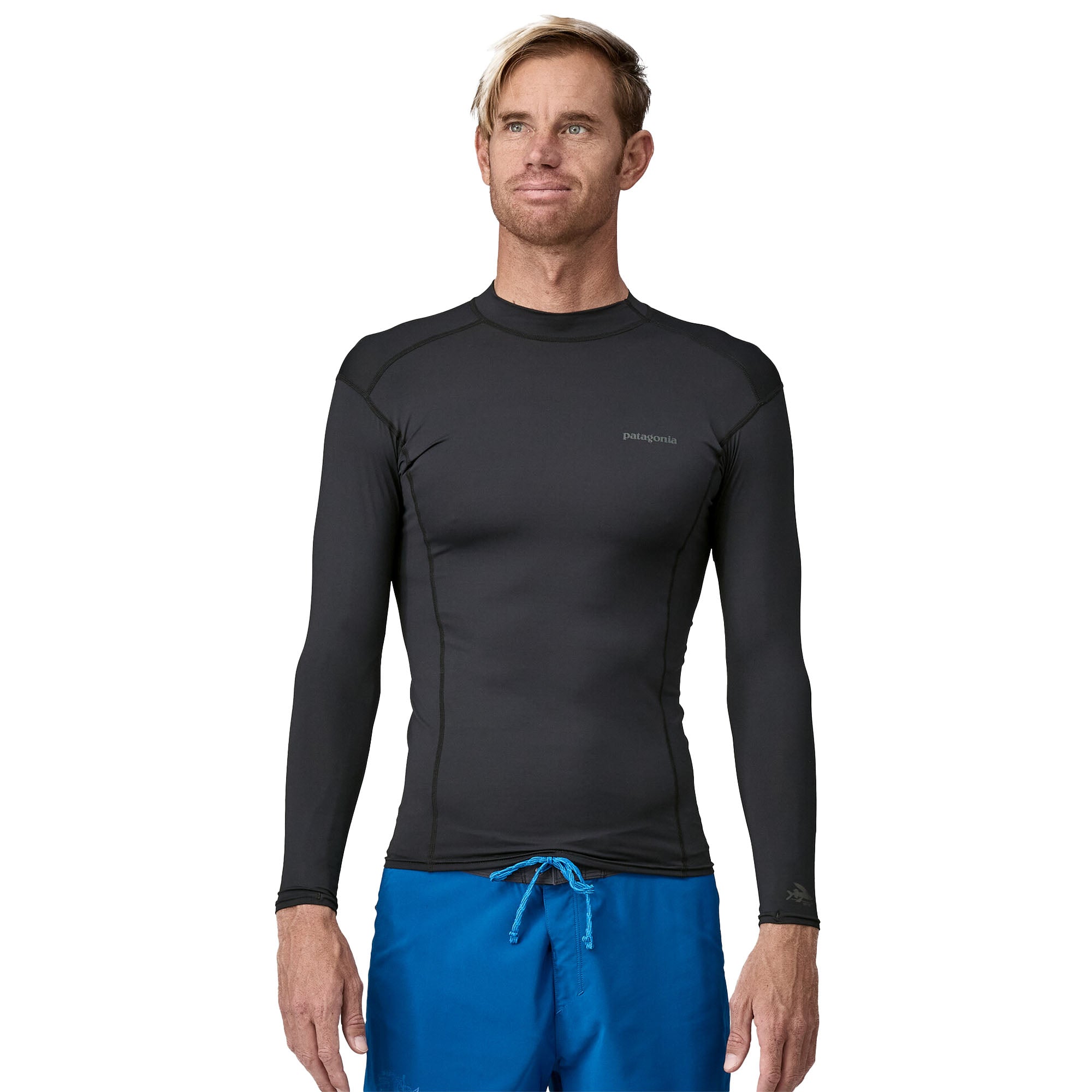 Patagonia RØ® UPF Men's L/S Rashguard - Ink Black