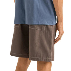 Rhythm Contrast Stitch 19" Men's Walkshorts - Charcoal