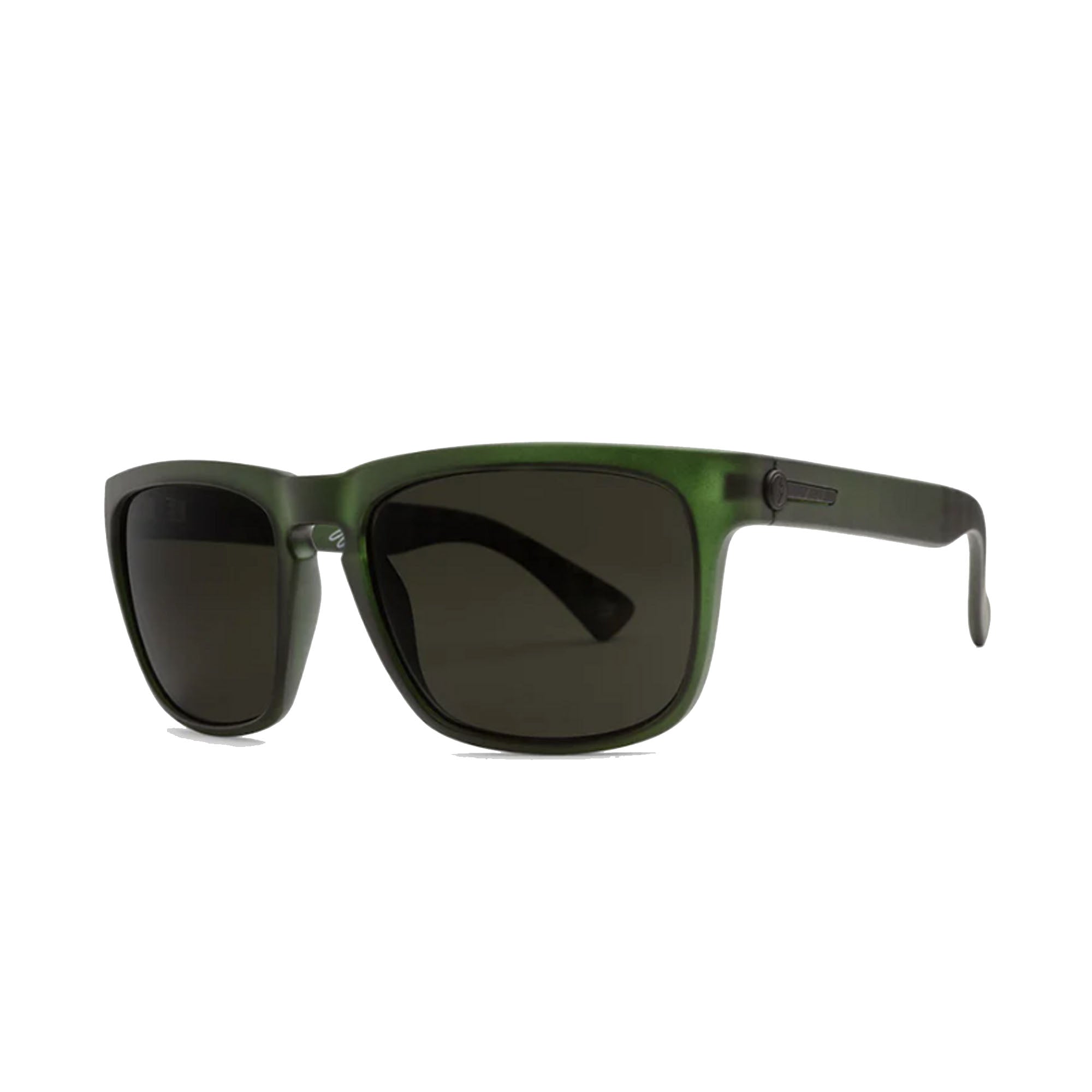 Electric Knoxville XL Men's Sunglasses - JM British Racing Green/Grey Polarized