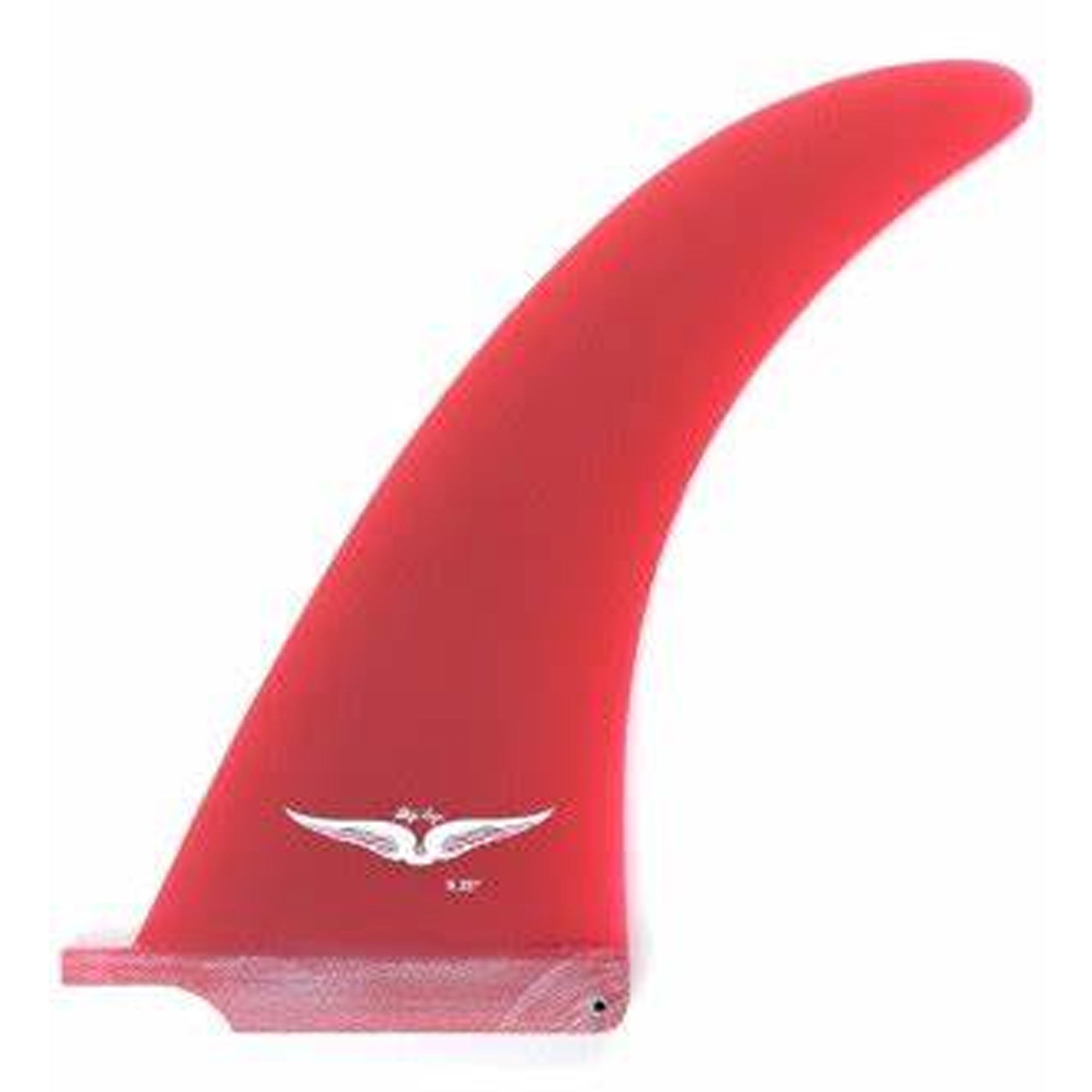 True Ames Skip Frye 9.25" Longboard Fin - Red