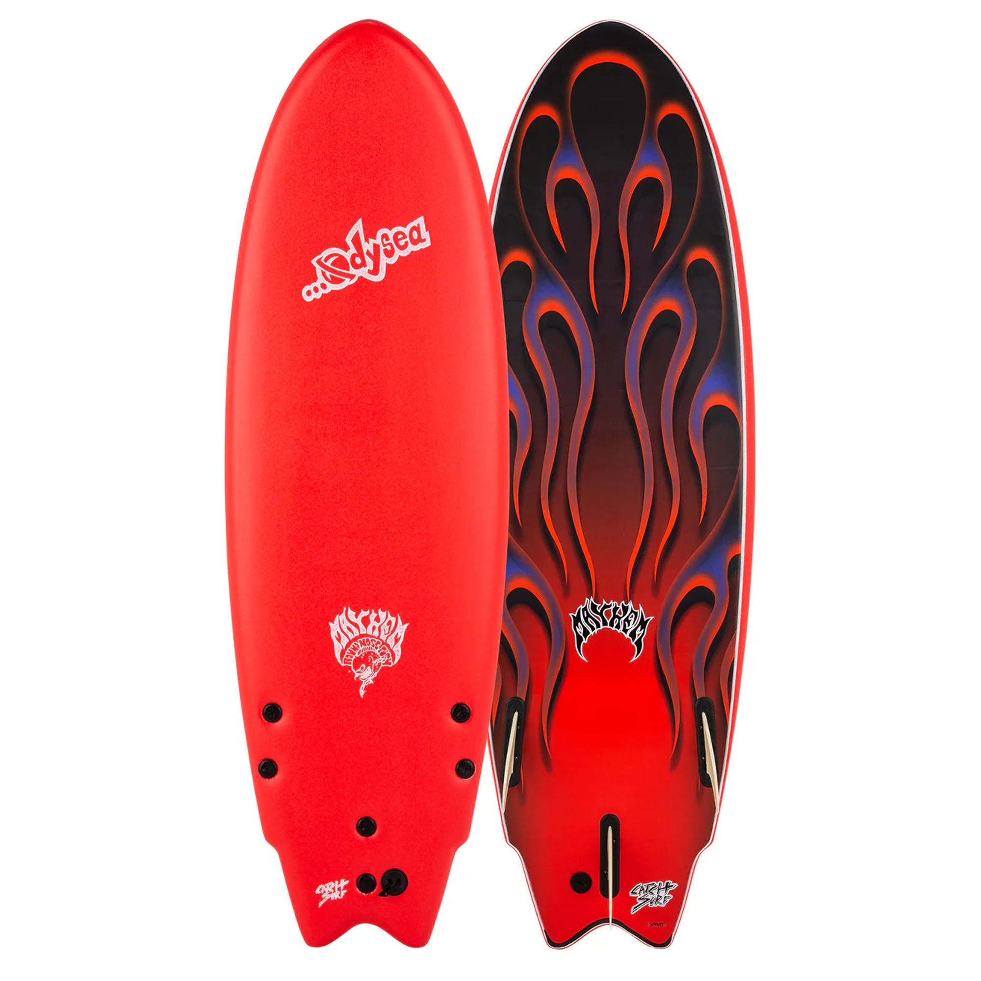 Catch Surf Odysea X Lost RNF 5'5 Soft Surfboard - Red